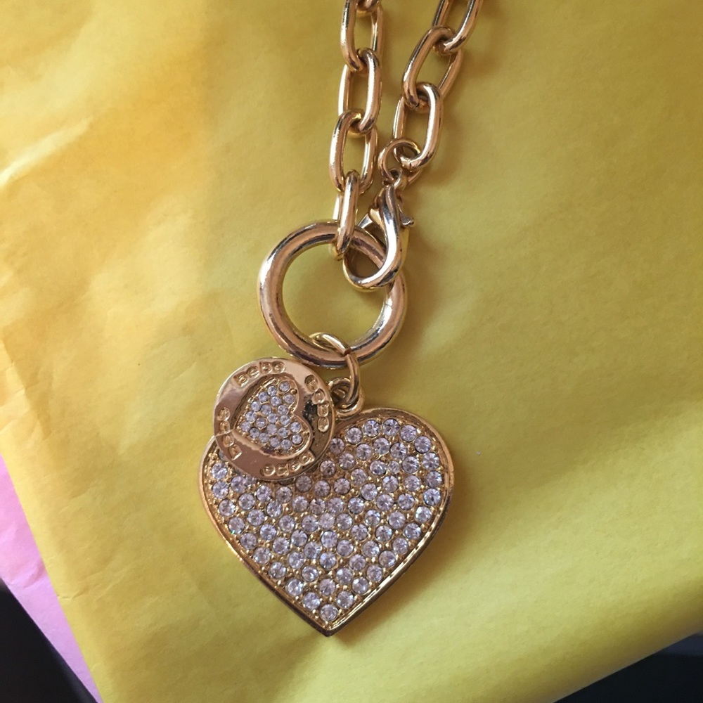Bebe gold necklace